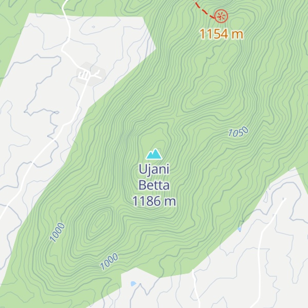 Map of Ujani Betta