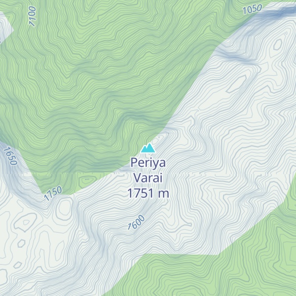 Map of Periya Varai