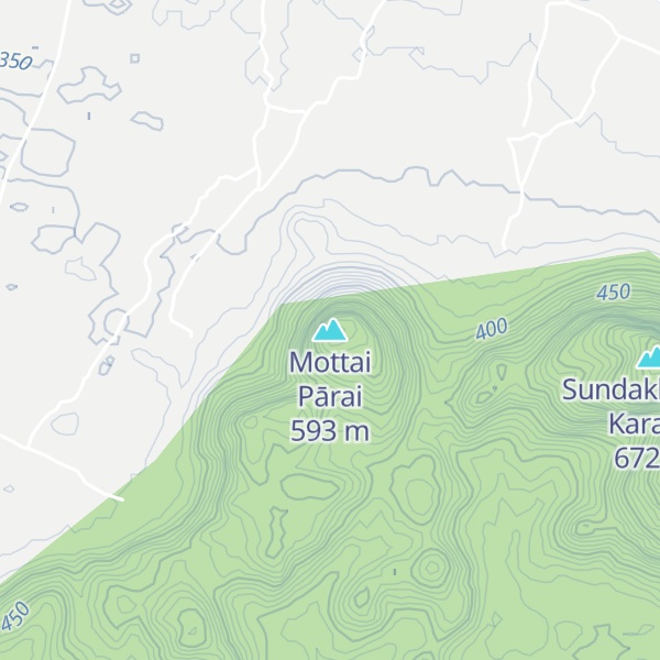 Map of Mottai Pārai