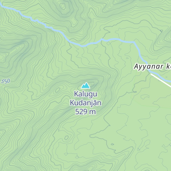 Map of Kalugu Kudanjān