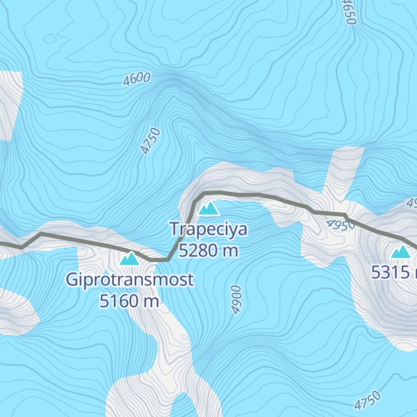 Map of Trapeciya