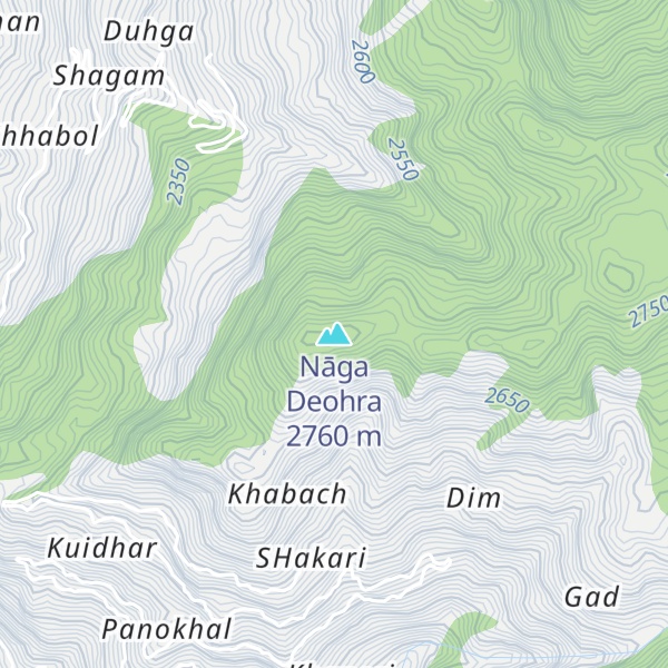 Map of Nāga Deohra