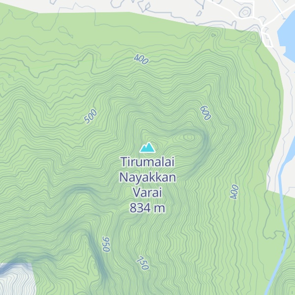 Map of Tirumalai Nayakkan Varai