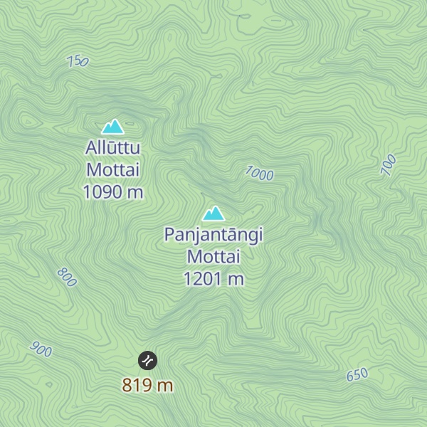Map of Panjantāngi Mottai