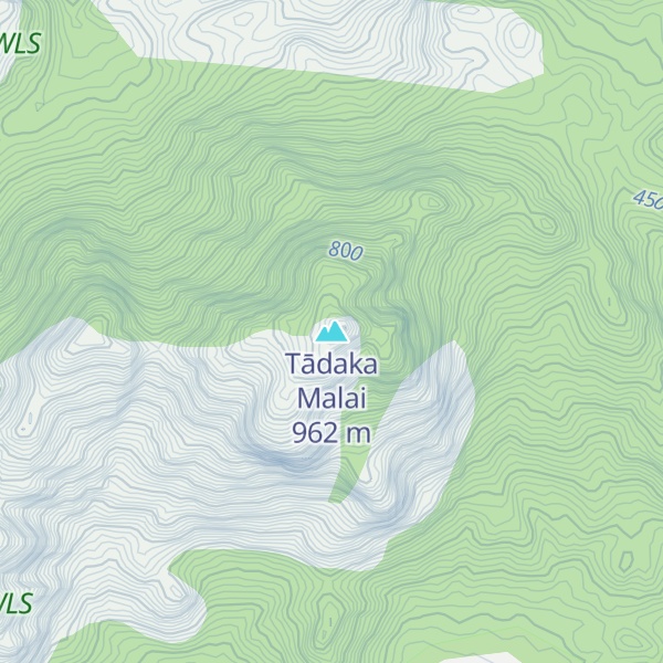 Map of Tādaka Malai