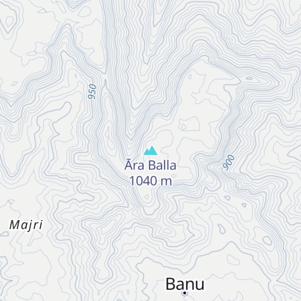 Map of Āra Balla