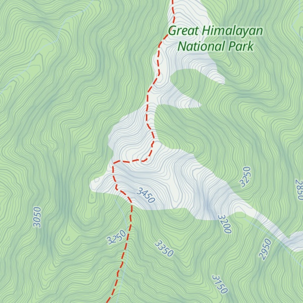 Map of Rakhundi Top