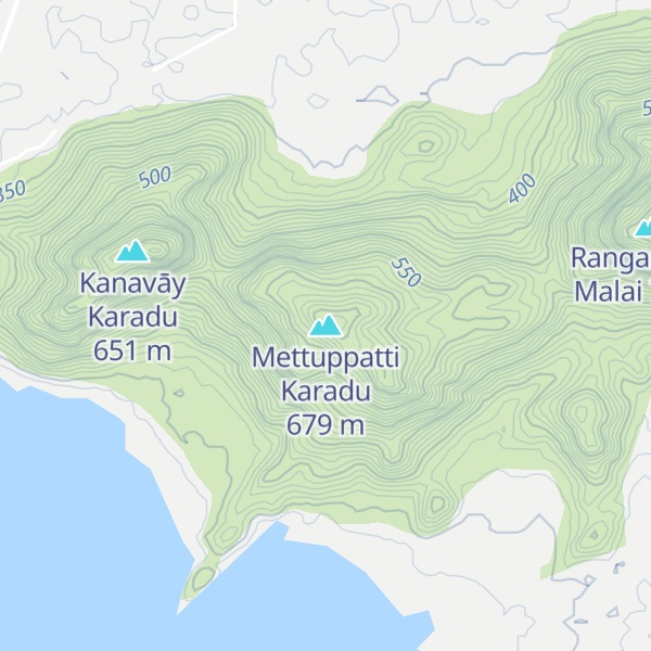 Map of Mettuppatti Karadu