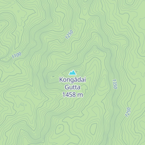 Map of Kongādai Gutta