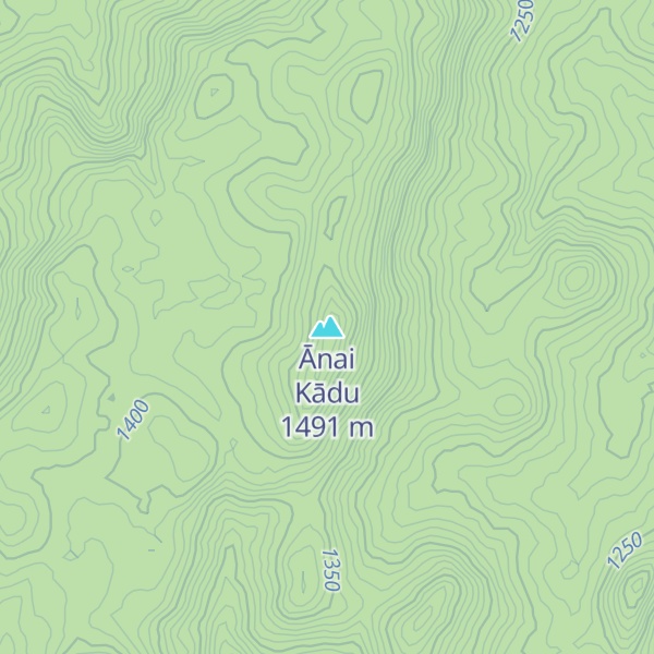 Map of Ānai Kādu