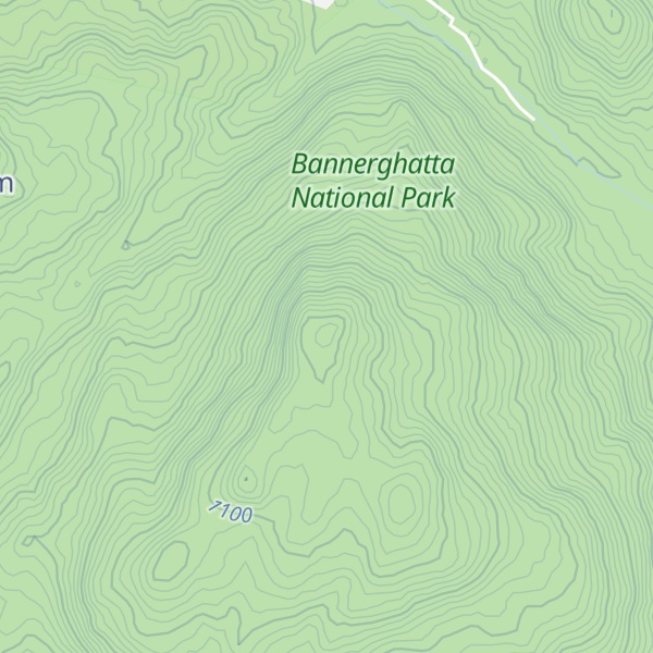 Map of Bilikal Rangaswamy Betta