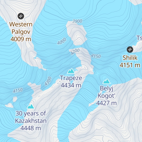 Map of Trapeze