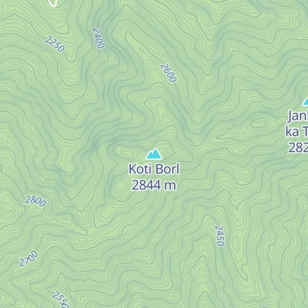 Map of Koti Borl