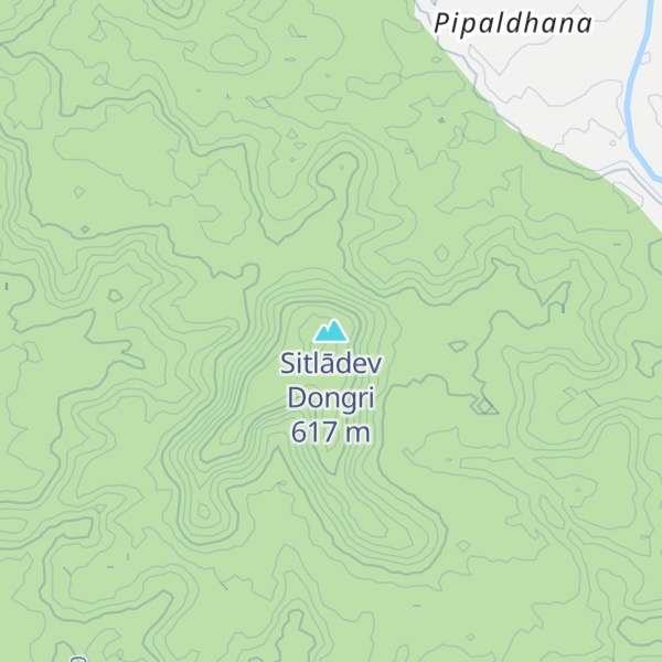 Map of Sitlādev Dongri