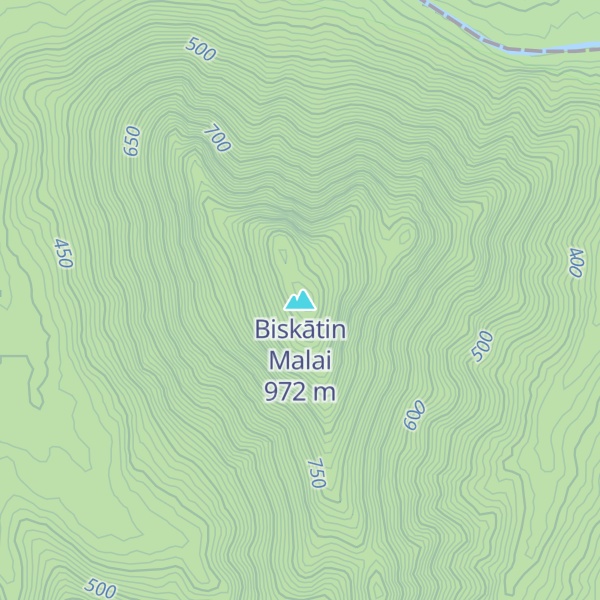 Map of Biskātin Malai