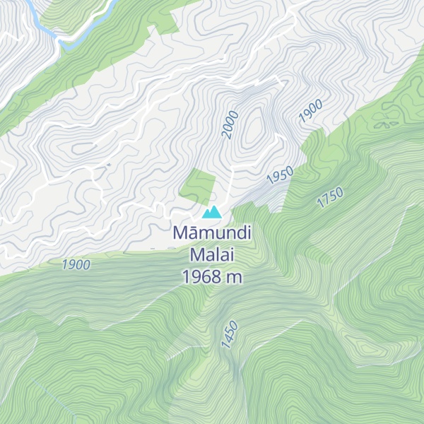 Map of Māmundi Malai