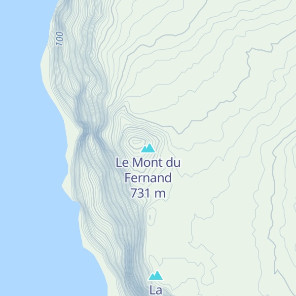 Map of Le Mont du Fernand