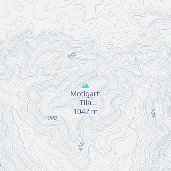 Map of Motīgarh Tila
