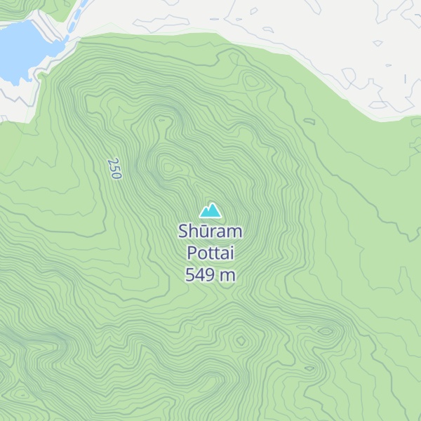 Map of Shūram Pottai
