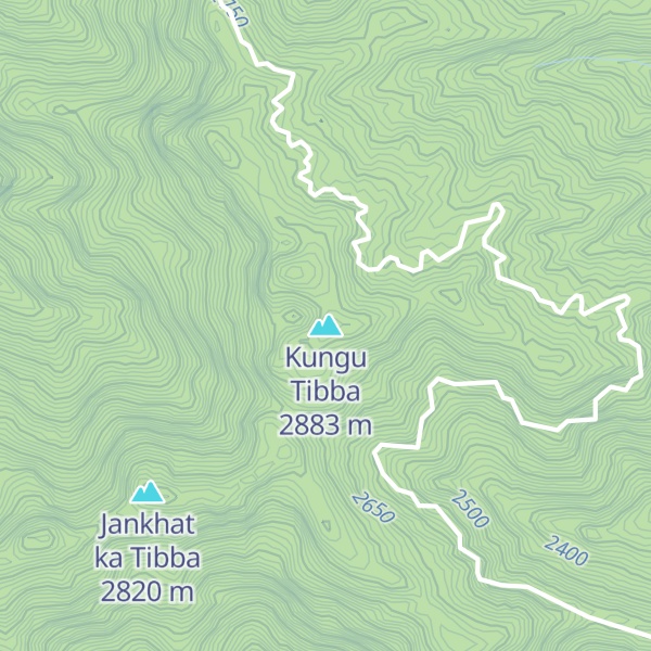 Map of Kungu Tibba