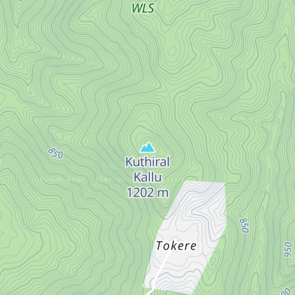 Map of Kuthiral Kallu