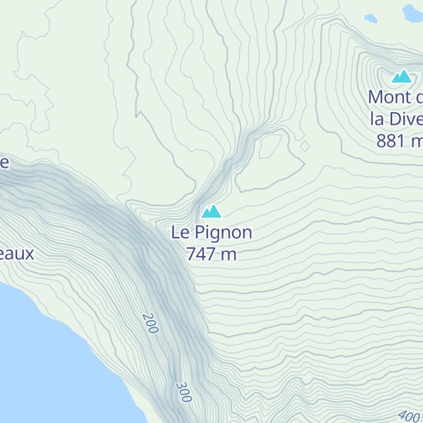 Map of Le Pignon
