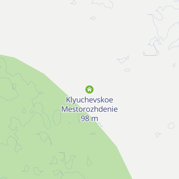Map of Klyuchevskoe Mestorozhdenie