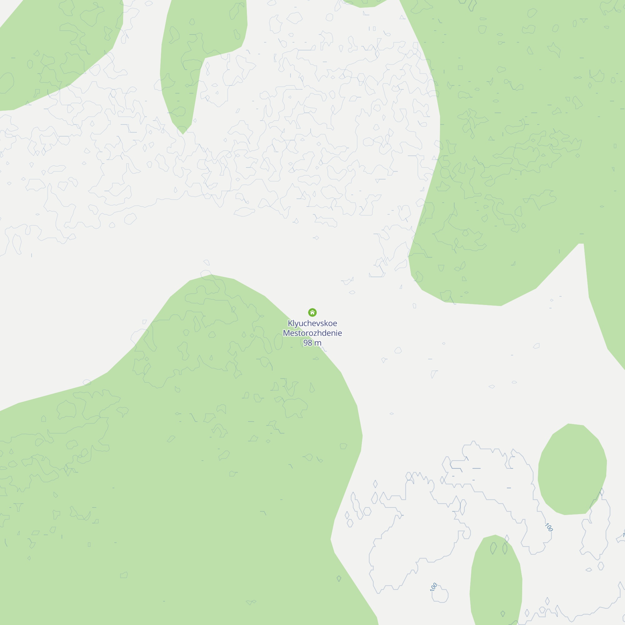 Klyuchevskoe Mestorozhdenie map
