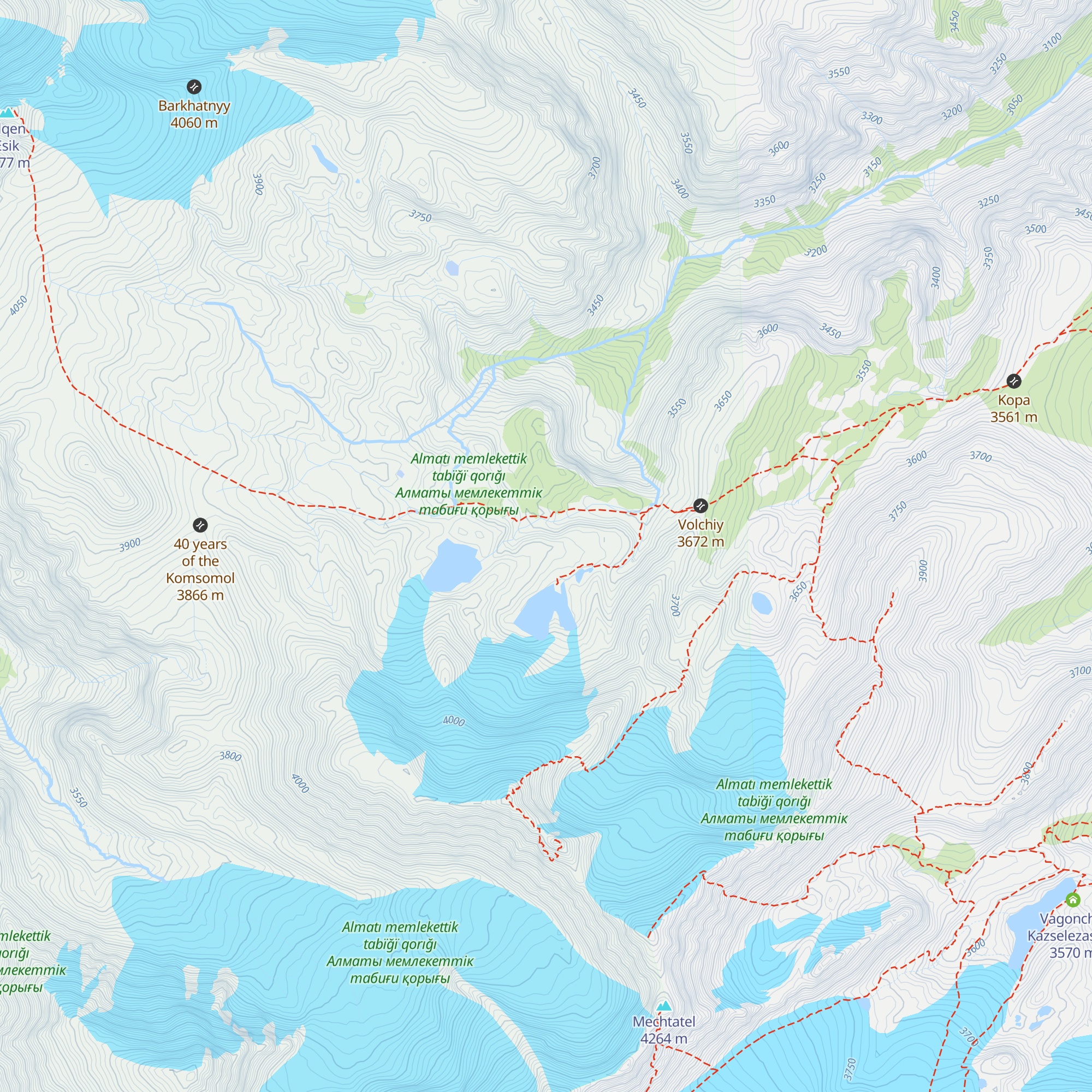 Vagonchik Kazselezash'iti map