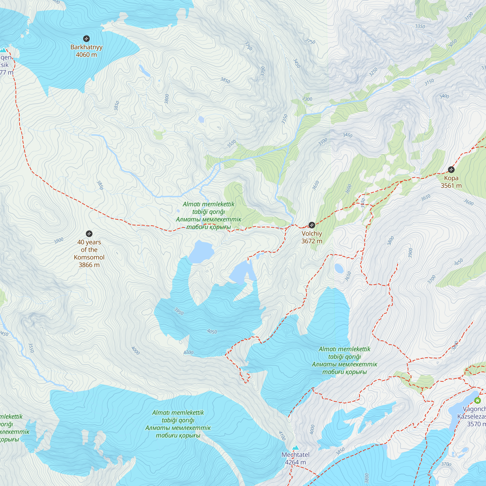 Vagonchik Kazselezash'iti map