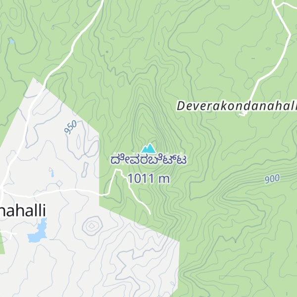 Map of ದೇವರಬೆಟ್ಟ