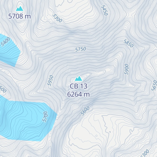 Map of CB 13