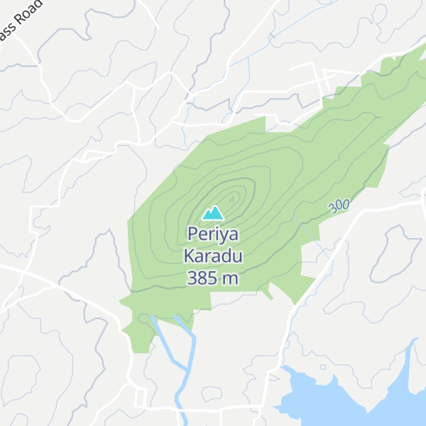 Map of Periya Karadu