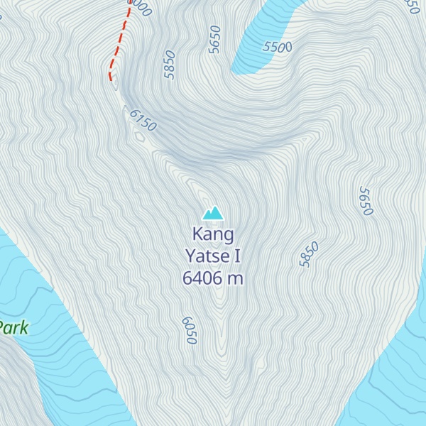 Map of Kang Yatse I
