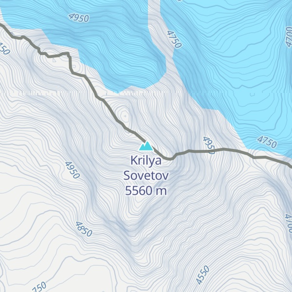 Map of Krilya Sovetov