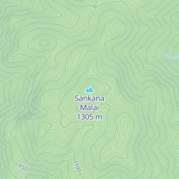 Map of Sankana Malai