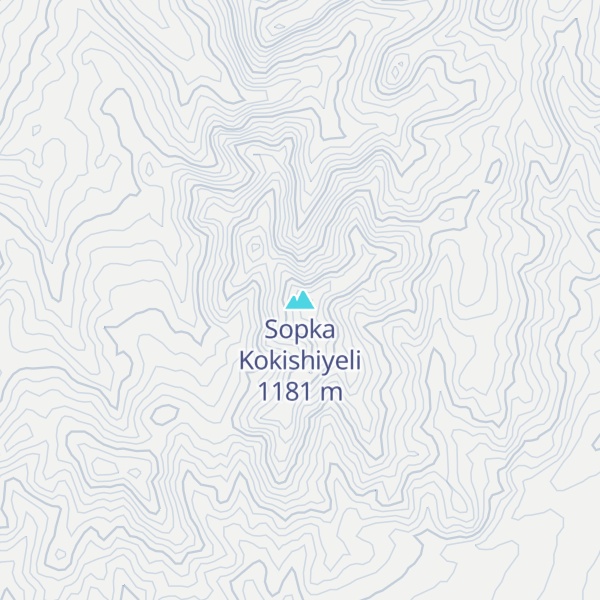 Map of Sopka Kokishiyeli
