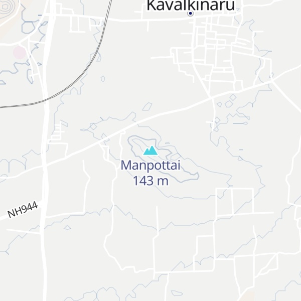 Map of Manpottai