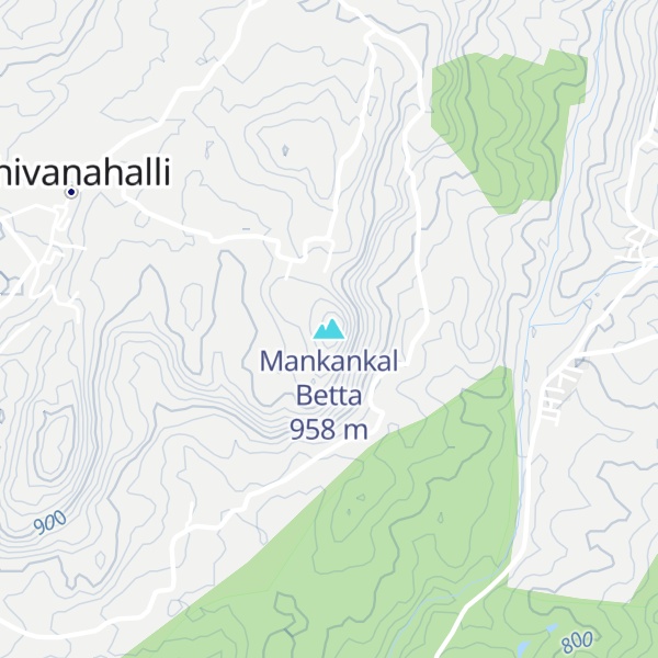 Map of Mankankal Betta