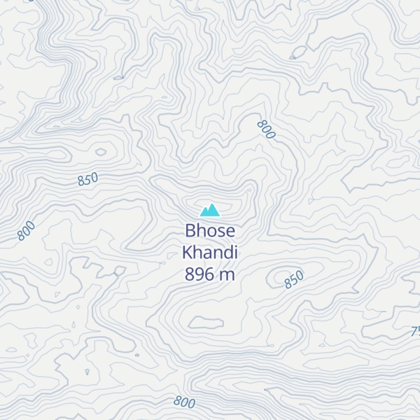 Map of Bhose Khandi