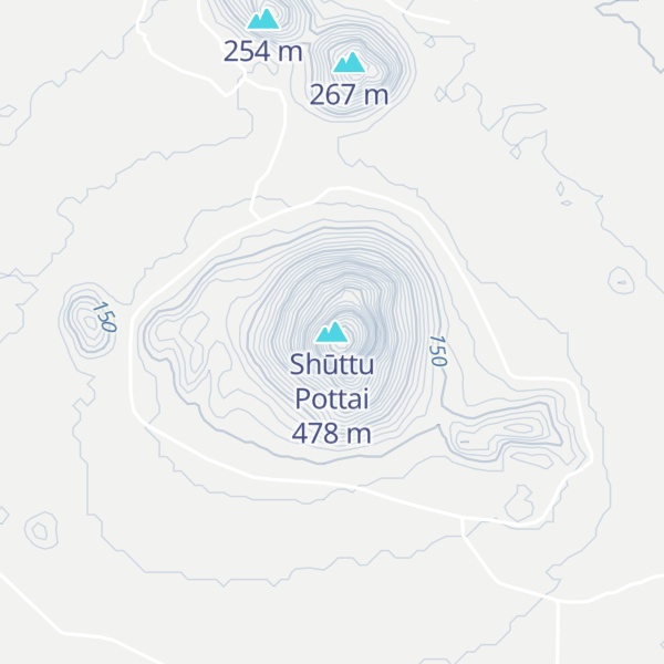 Map of Shūttu Pottai