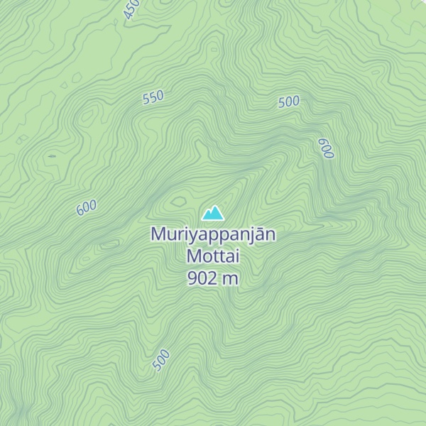 Map of Muriyappanjān Mottai