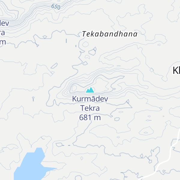 Map of Kurmādev Tekra