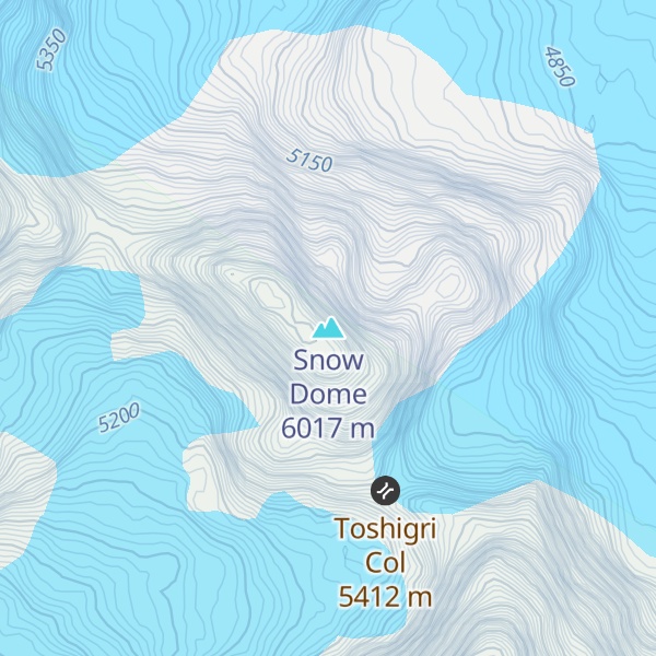 Map of Snow Dome