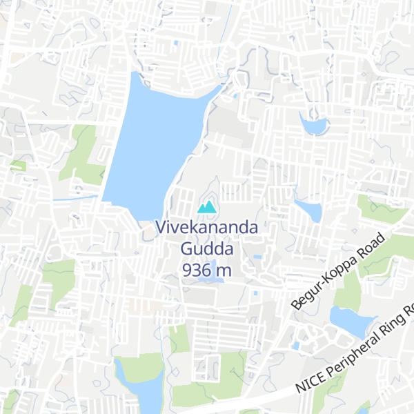Map of Vivekananda Gudda