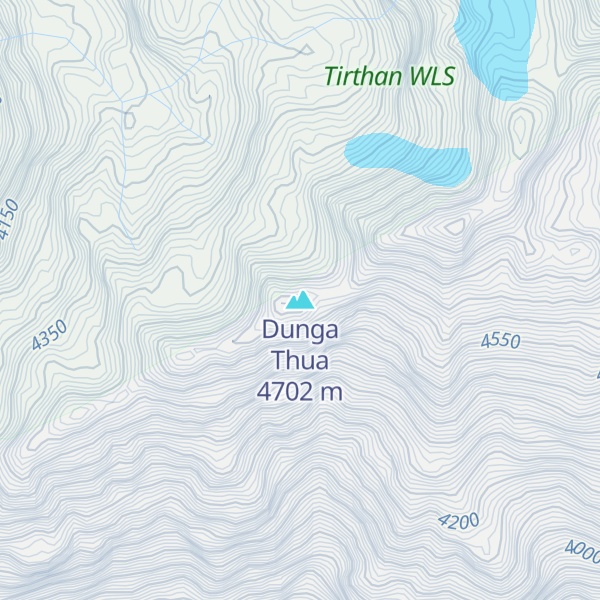 Map of Dunga Thua