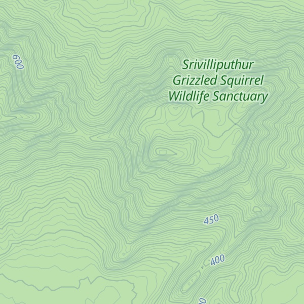 Map of Karikkadānkombu Malai