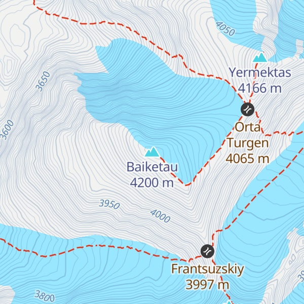 Map of Baiketau