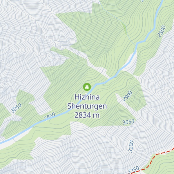 Map of Hizhina Shenturgen