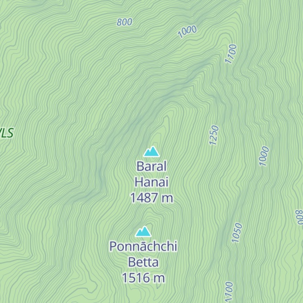 Map of Baral Hanai